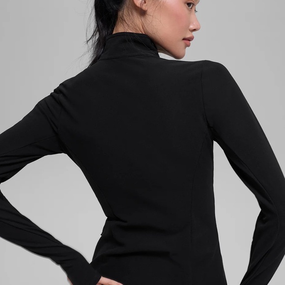 ALO yoga Alosoft 1/2 Zip Rapid Pullover NWT $108 Retail! SIZE Medium - Picture 9 of 10